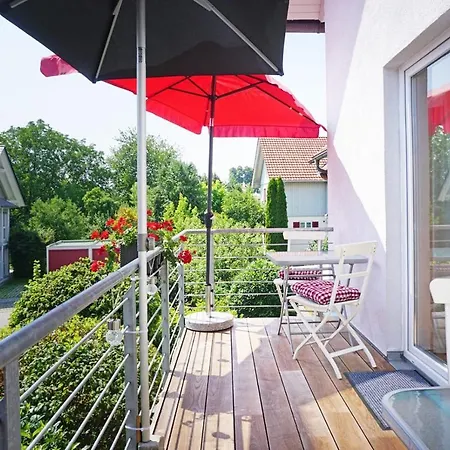 Ferienwohnung “mittendrin” Apartman Hergensweiler